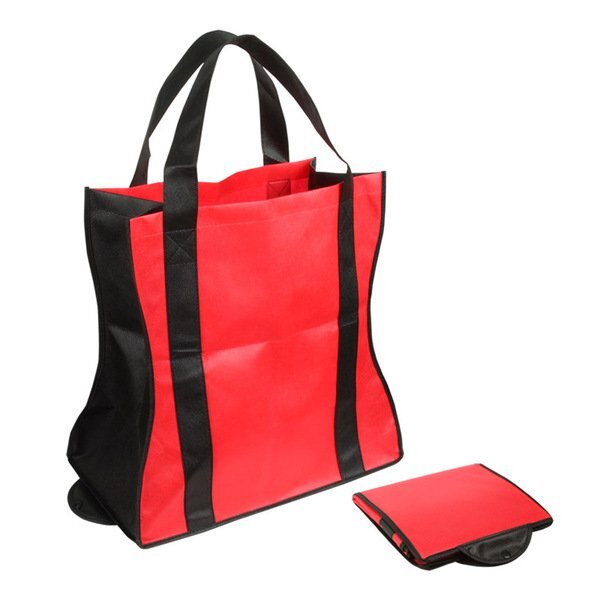 Wave Rider Non-Woven Folding Tote Bag