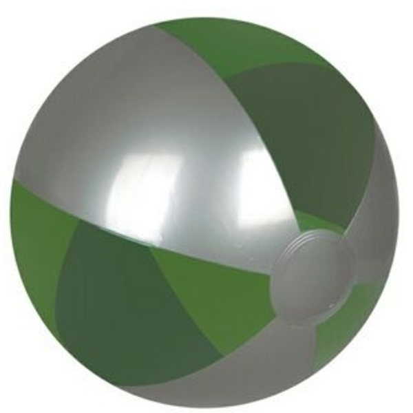 Silver & Translucent Beach Ball, 16"