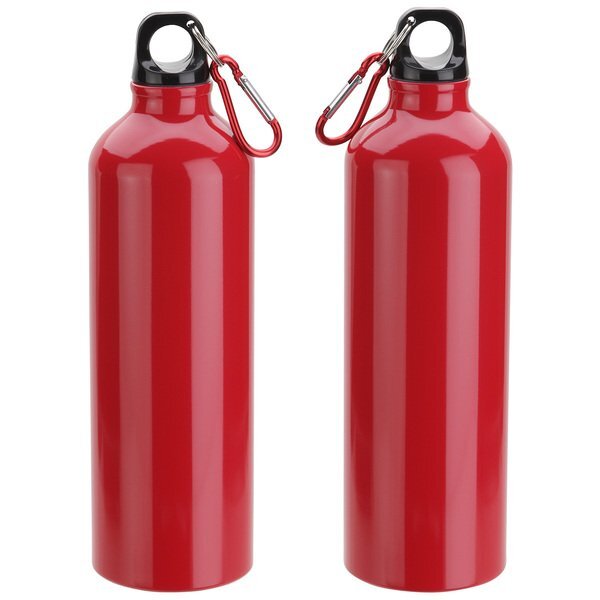 Atrium Single-Wall Aluminum Bottle, 25oz.