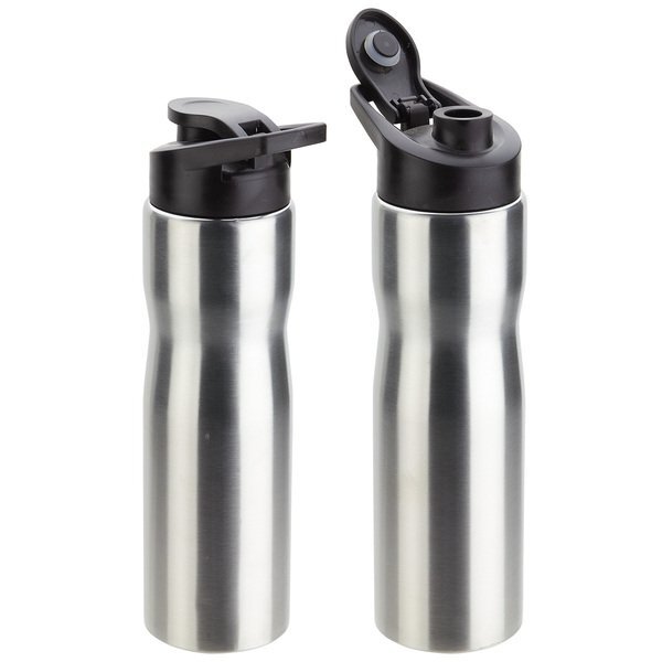 Crescent Single-Wall Stainless Steel Bottle, 25oz.