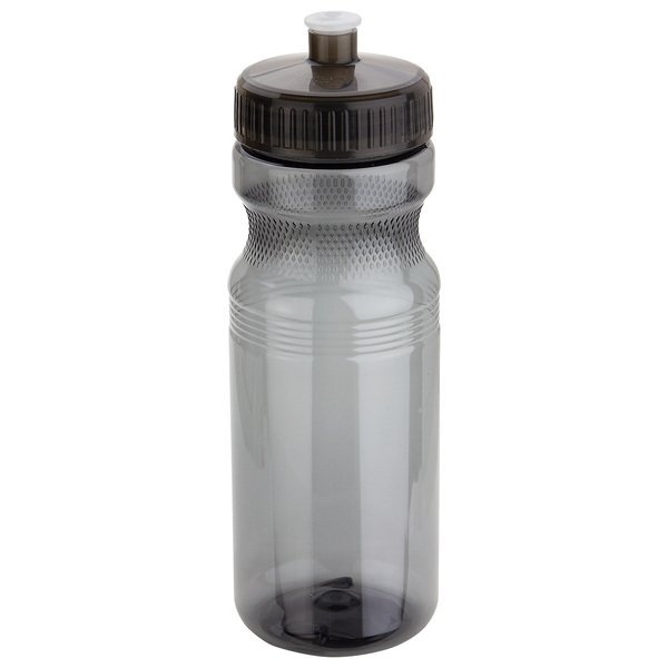 Cycler PET Eco-Polyclear™ Bottle w/ Push-Pull Lid, 24oz.