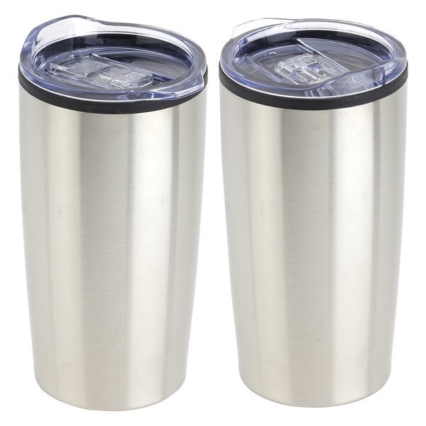 Odyssey Stainless Steel & Polypropylene Tumbler, 20oz.