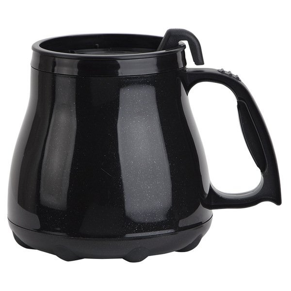 Palisade Double-Wall Polypropylene Desk Mug, 16oz.