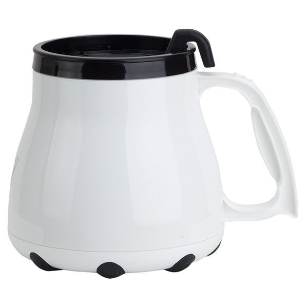 Palisade Double-Wall Polypropylene Desk Mug, 16oz.