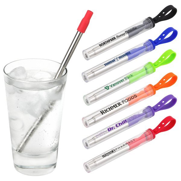 Sip 'N Slide Telescoping Straw w/ Cleaning Brush