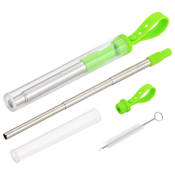 Sip 'N Slide Telescoping Straw w/ Cleaning Brush