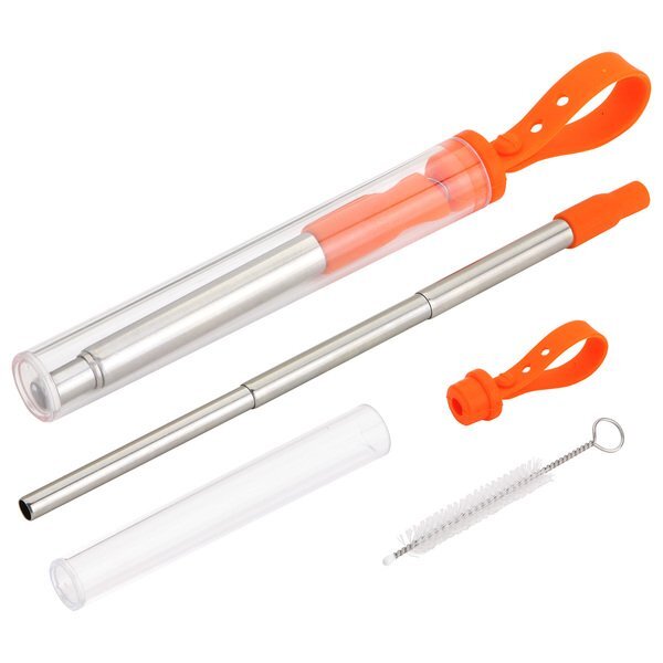 Sip 'N Slide Telescoping Straw w/ Cleaning Brush