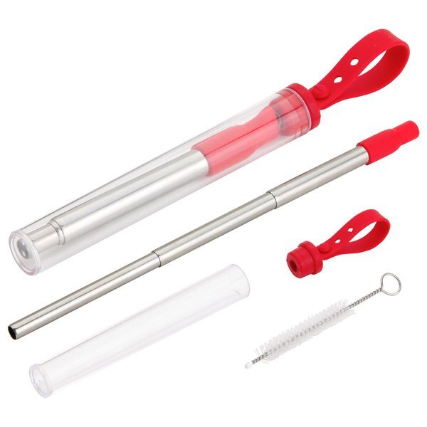 Sip 'N Slide Telescoping Straw w/ Cleaning Brush