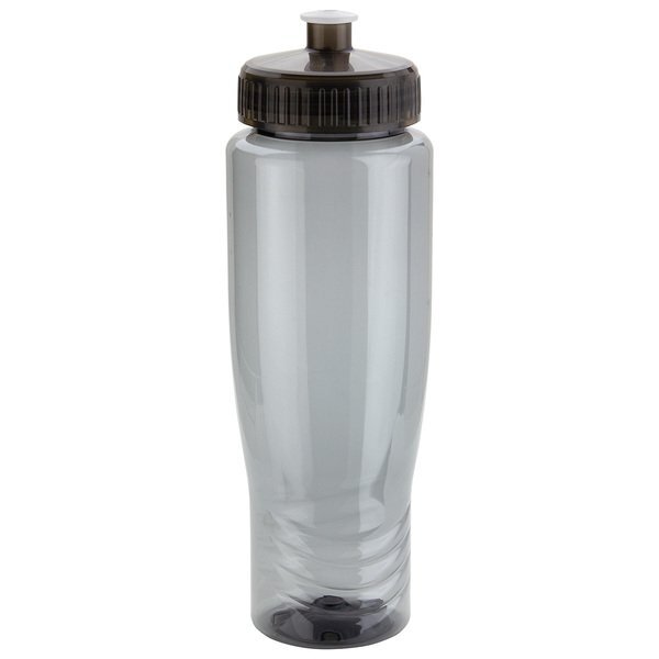 Sprint PET Eco-Polyclear™ Bottle w/ Push-Pull Lid, 28oz.