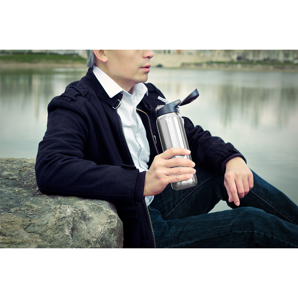 Stratford Pop Top Vacuum Insulated Stainless Steel Bottle, 17oz.