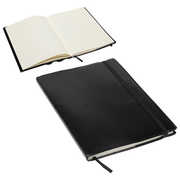 Conclave Refillable Leatherette Journal, 8-1/2" x 5-3/4"