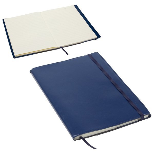 Conclave Refillable Leatherette Journal, 8-1/2" x 5-3/4"