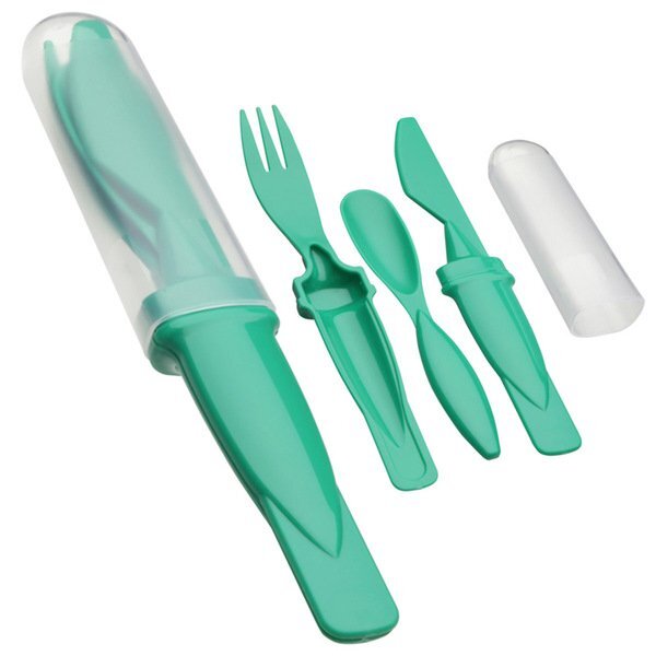 Three-In-One Portable Utensil Set
