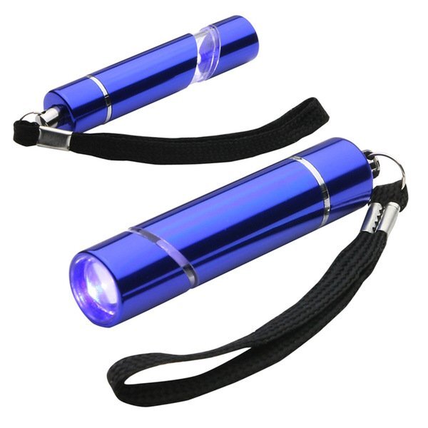 Aluminum Scope LED Flashlight w/ Carrying Strap