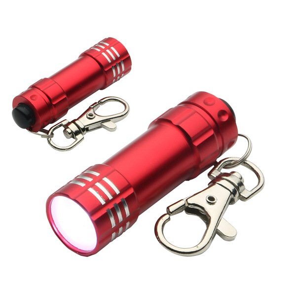 Bright Shine 3 LED Flashlight Key Chain