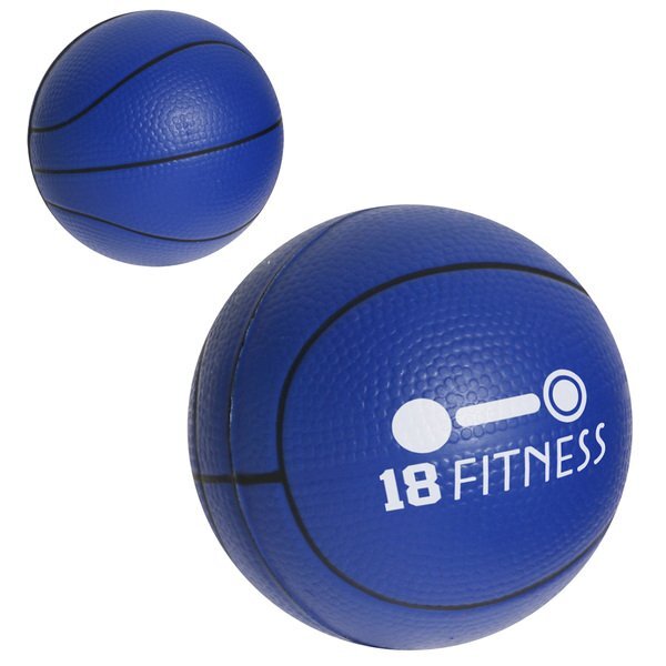 Basketball Slo-Release Serenity Squishy™ Stress Reliever