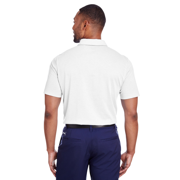 PUMA® Golf Fusion Moisture-Wicking Poly/Cotton Men's Polo