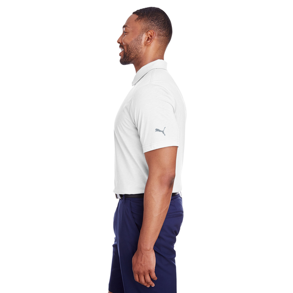 PUMA® Golf Fusion Moisture-Wicking Poly/Cotton Men's Polo