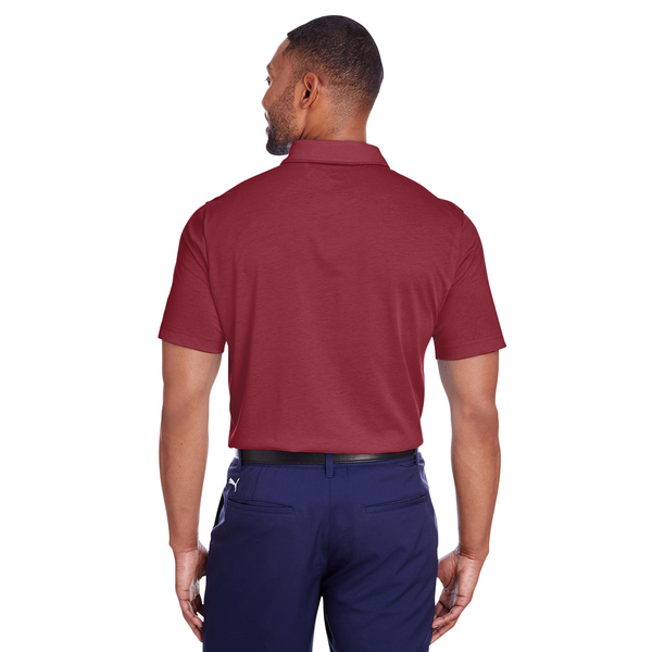 PUMA® Golf Fusion Moisture-Wicking Poly/Cotton Men's Polo