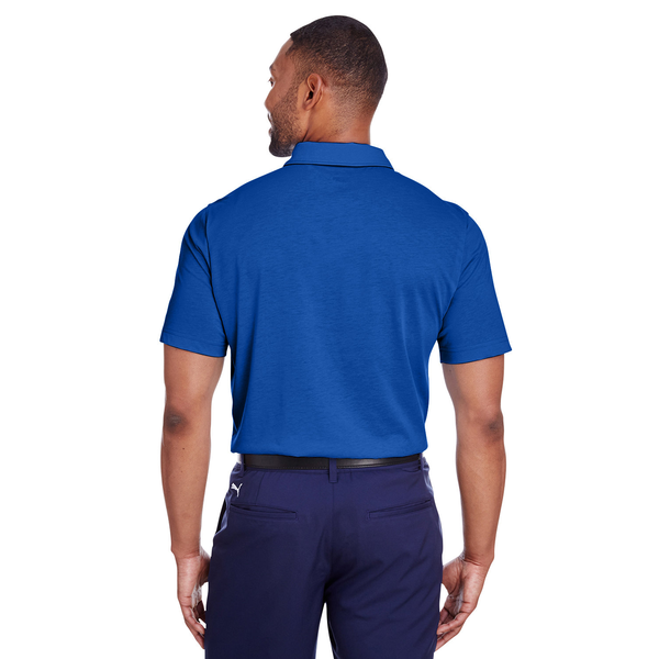 PUMA® Golf Fusion Moisture-Wicking Poly/Cotton Men's Polo