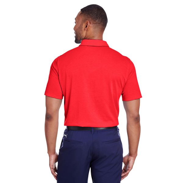 PUMA® Golf Fusion Moisture-Wicking Poly/Cotton Men's Polo