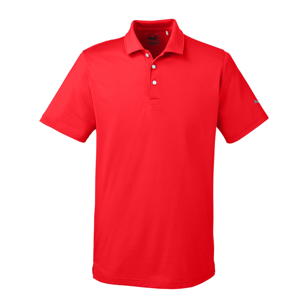 PUMA® Golf Fusion Moisture-Wicking Poly/Cotton Men's Polo