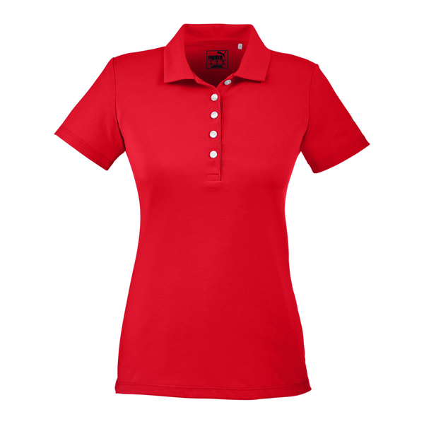 PUMA® Golf Fusion Moisture-Wicking Poly/Cotton Ladies' Polo