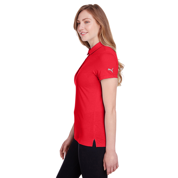 PUMA® Golf Fusion Moisture-Wicking Poly/Cotton Ladies' Polo