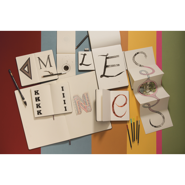 Moleskine® Sketchbook & Watercolor Pencils Coloring Kit