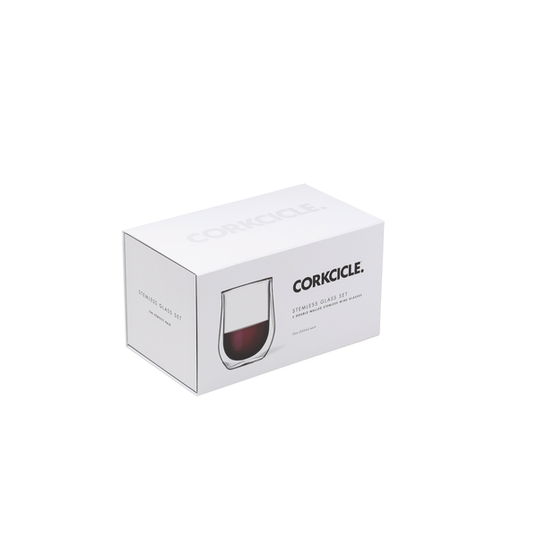 Corkcicle® Stemless Glass Gift Set