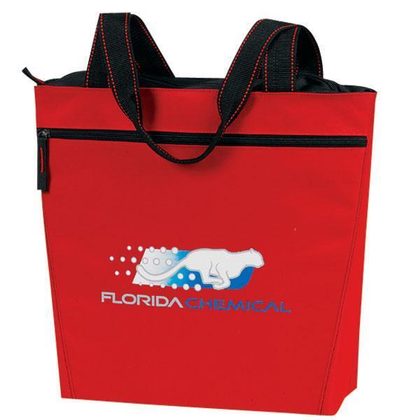 Alexandra Zip Denier Poly Tote