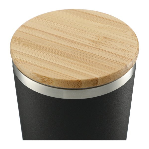 Brees Copper Vacuum Tumbler w/ Bamboo Lid, 14oz.