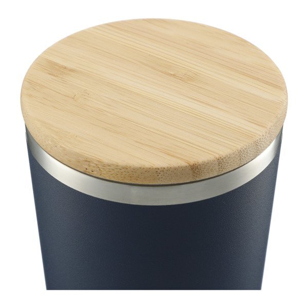 Brees Copper Vacuum Tumbler w/ Bamboo Lid, 14oz.