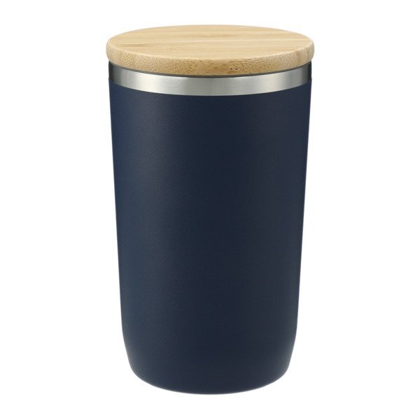 Brees Copper Vacuum Tumbler w/ Bamboo Lid, 14oz.