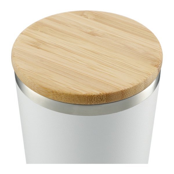 Brees Copper Vacuum Tumbler w/ Bamboo Lid, 14oz.