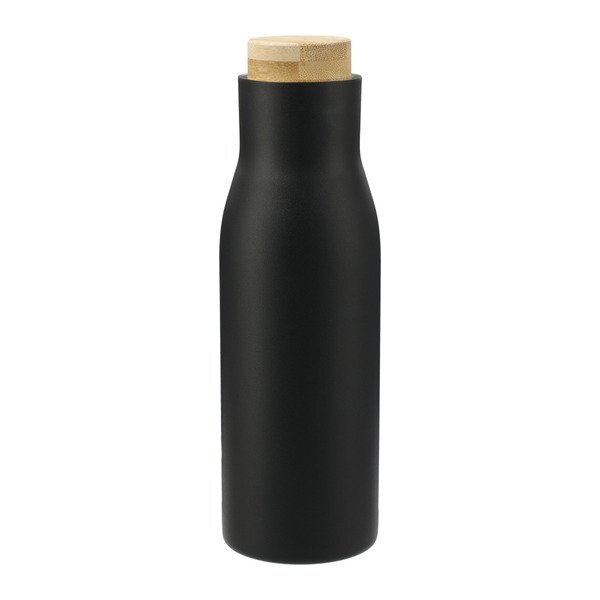 Shaco Copper Vacuum Bottle w/ FSC Bamboo Cap, 17oz.