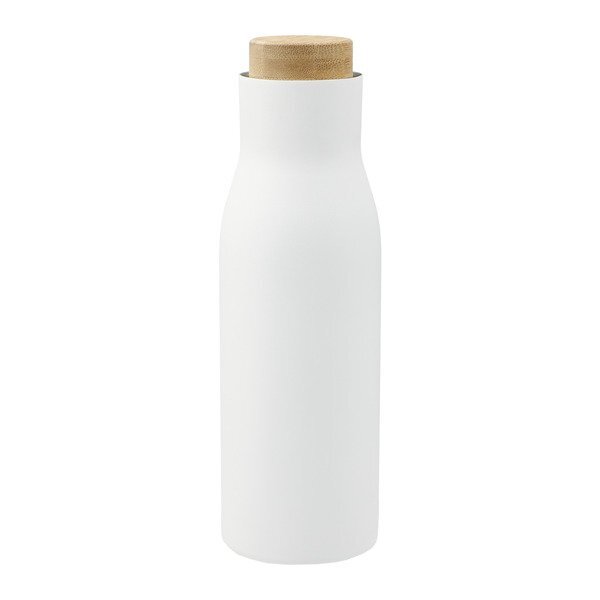 Shaco Copper Vacuum Bottle w/ FSC Bamboo Cap, 17oz.