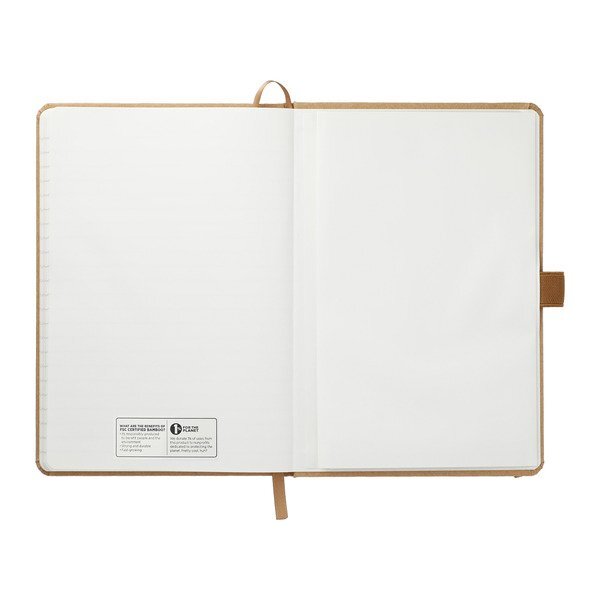 Washable Kraft Stone Bound JournalBook, 8-1/4" x 5-1/2"