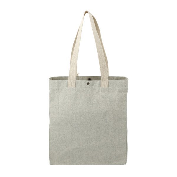 Repose 10oz. Recycled Cotton Box Tote w/ Snap