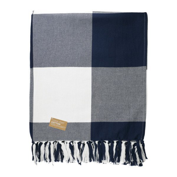 Field & Co.® 100% Organic Cotton Check Throw Blanket, 60" x 70"