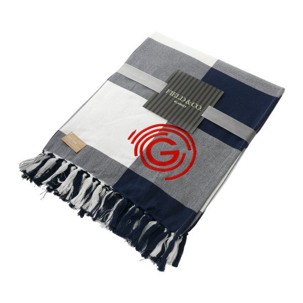 Field & Co.® 100% Organic Cotton Check Throw Blanket, 60" x 70"