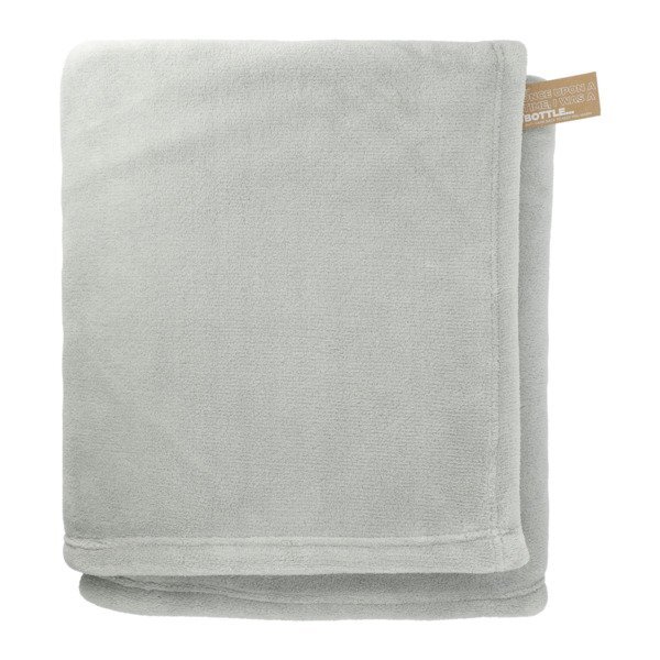 Recycled PET Oversized Coral Fleece Blanket, 60" x 70"