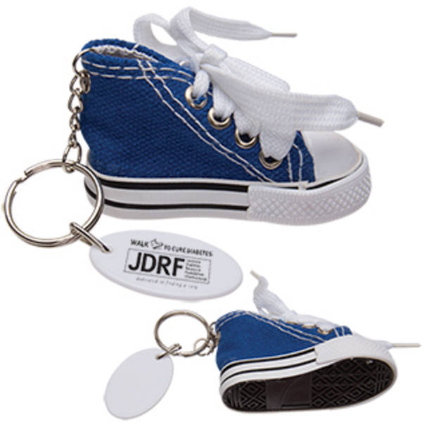 Gym Shoe Canvas Keytag