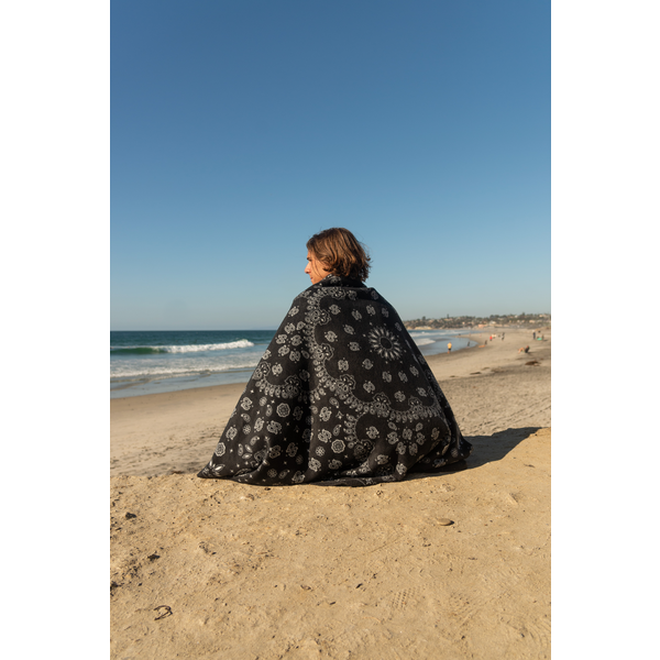 Slowtide® 100% Recycled Fleece Blanket, 50" x 60"