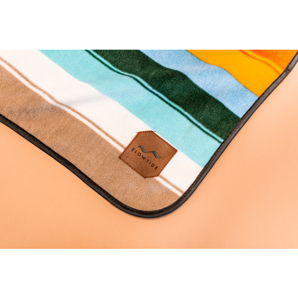 Slowtide® 100% Recycled Fleece Camp Blanket, 58" x 72"