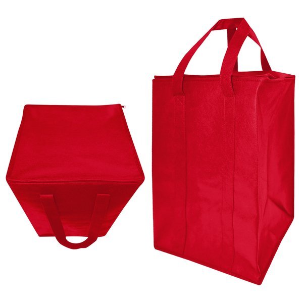 Feast Fast Non-Woven Thermal Delivery Bag - CLOSEOUT!
