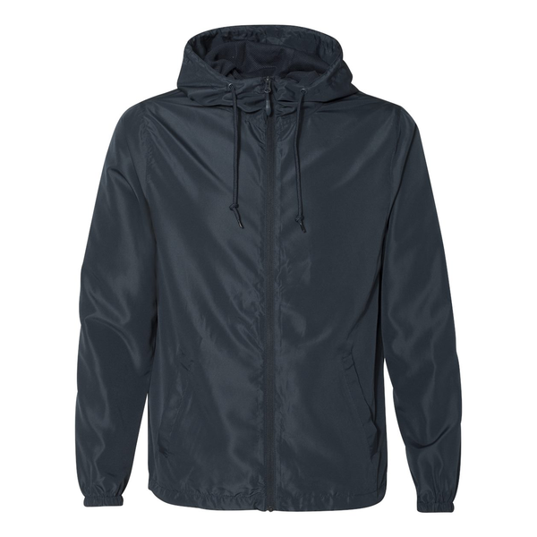 Independent Trading Co.® Lightweight Polyester Windbreaker Full-Zip Unisex Jacket