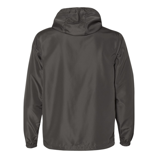 Independent Trading Co.® Lightweight Polyester Windbreaker Full-Zip Unisex Jacket