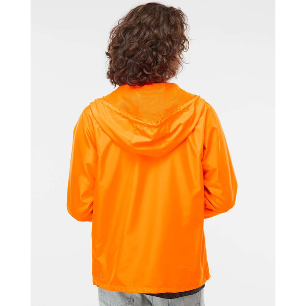 Independent Trading Co.® Lightweight Polyester Windbreaker Full-Zip Unisex Jacket