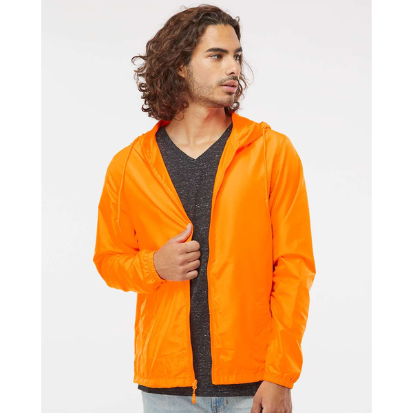 Independent Trading Co.® Lightweight Polyester Windbreaker Full-Zip Unisex Jacket